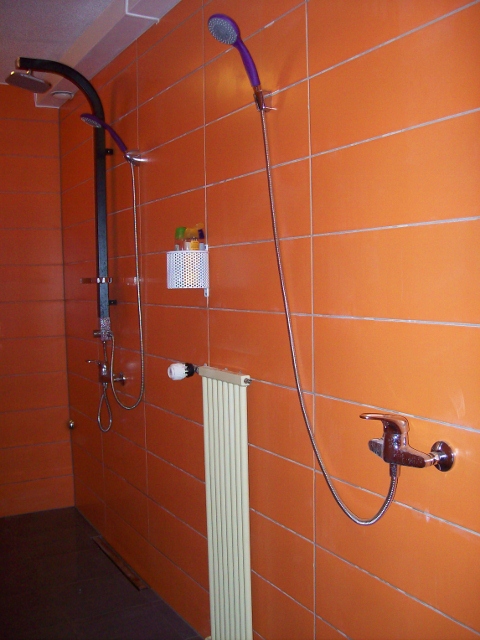 dusche orange neu 1